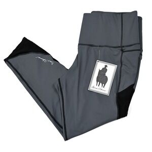 Dene Adams Conceal Carry Tactical Performance Leggings Mesh Sides Women's XL NWT